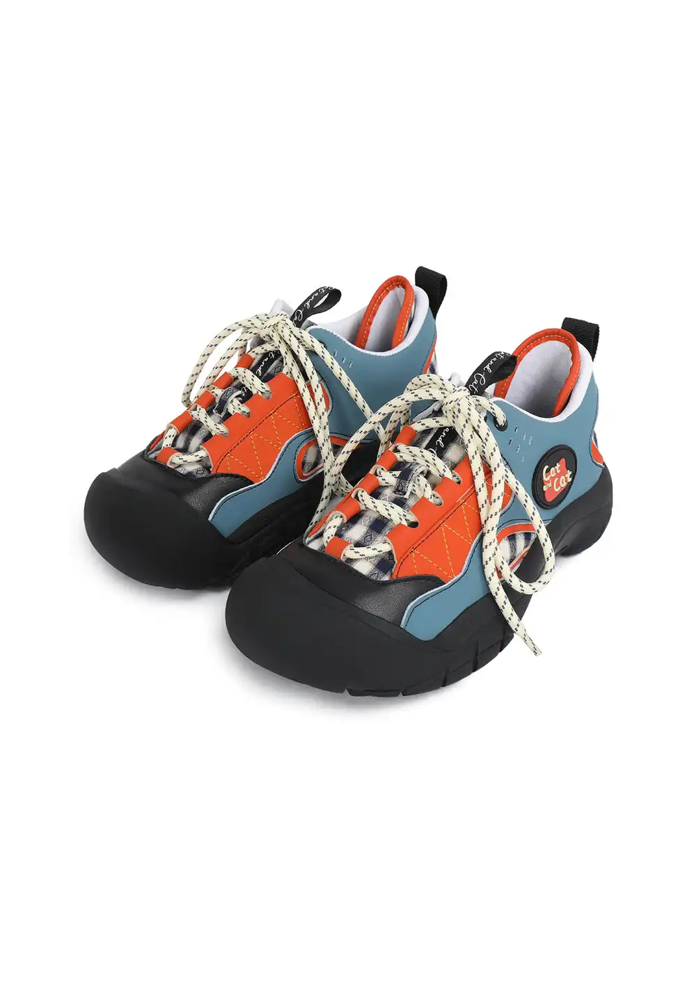 Cat and cat | Chunky Cute Colorblock Casual Sneakers