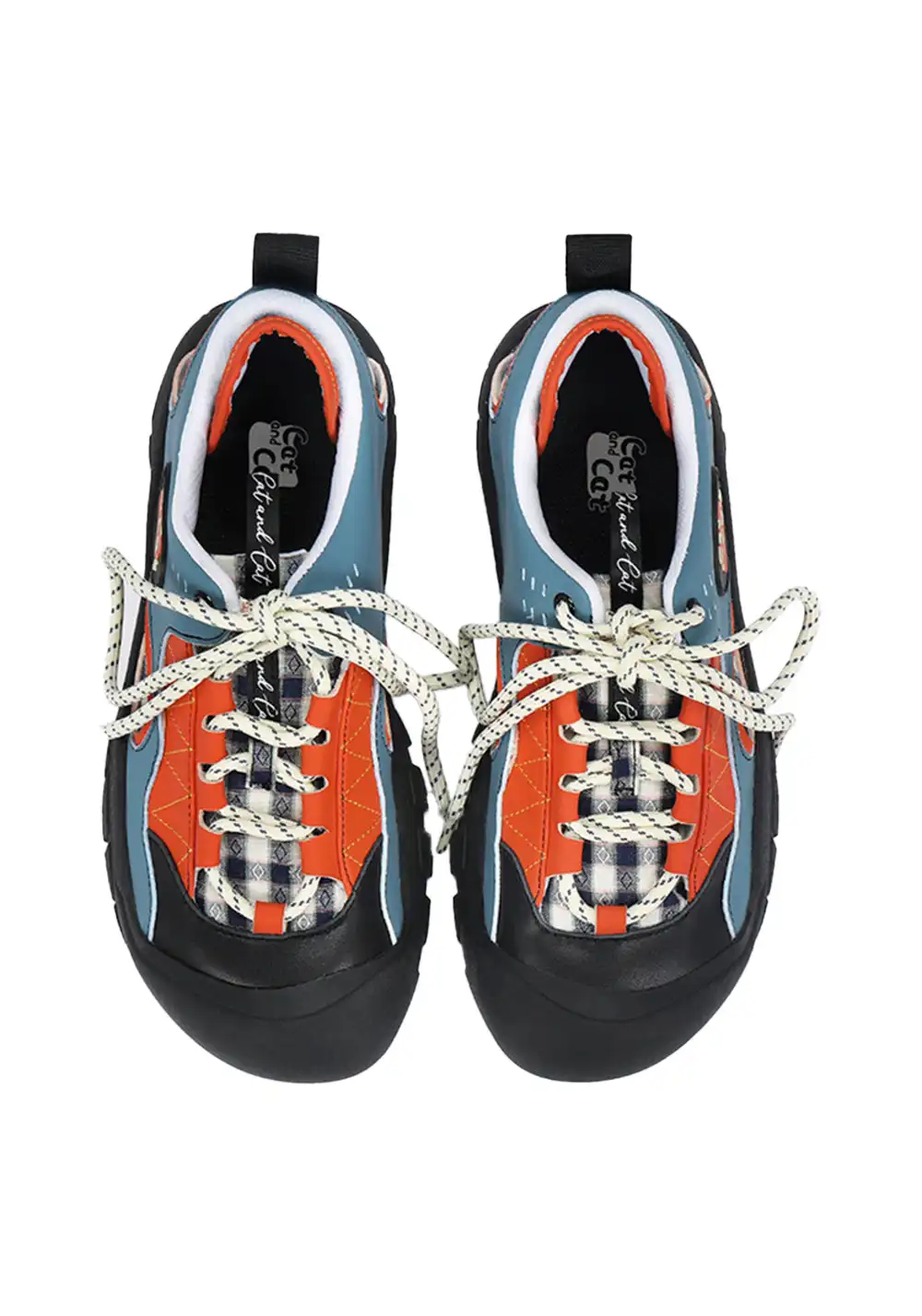 Cat and cat | Chunky Cute Colorblock Casual Sneakers