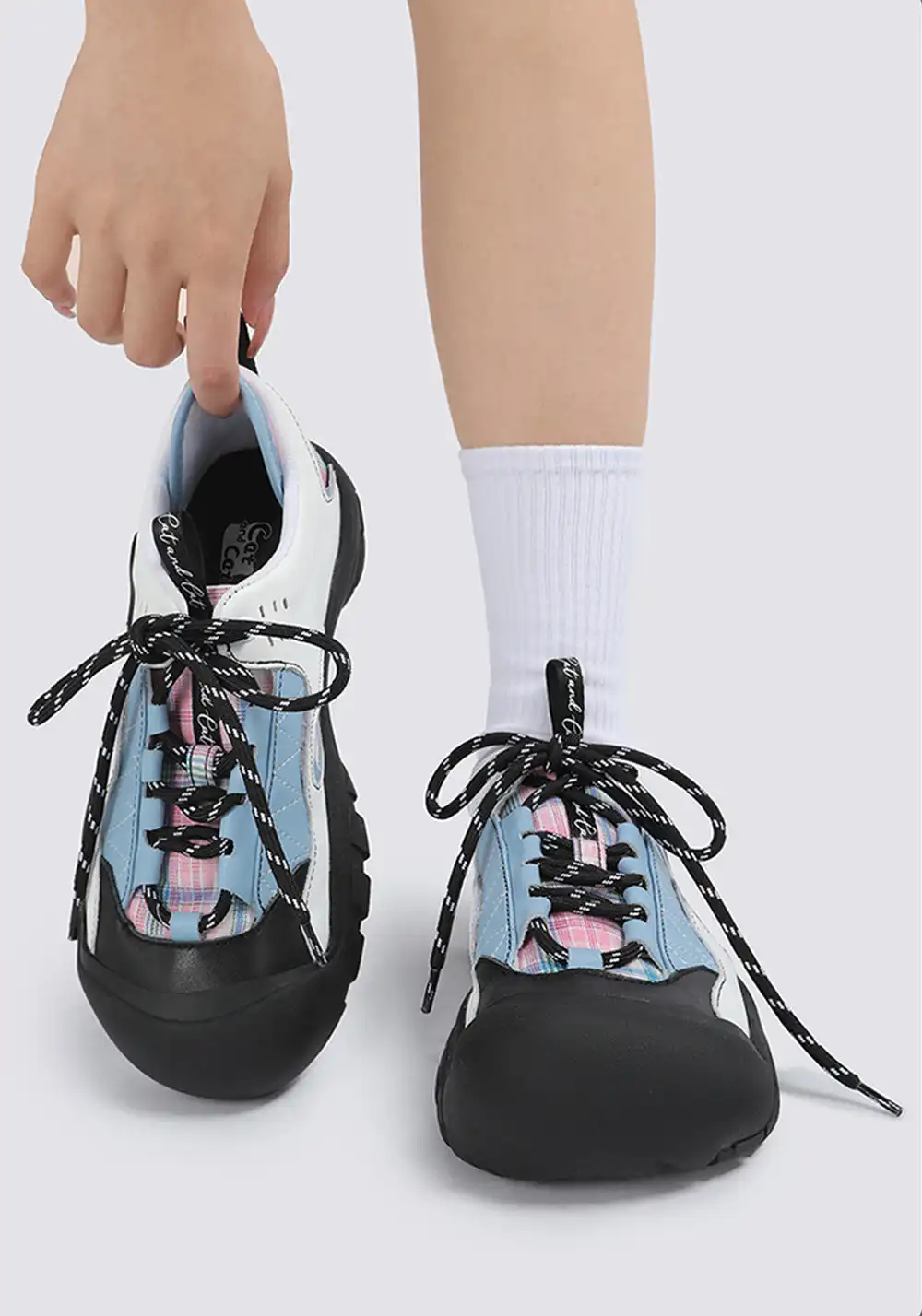 Cat and cat | Sweet Chunky Colorblock Sports Shoes