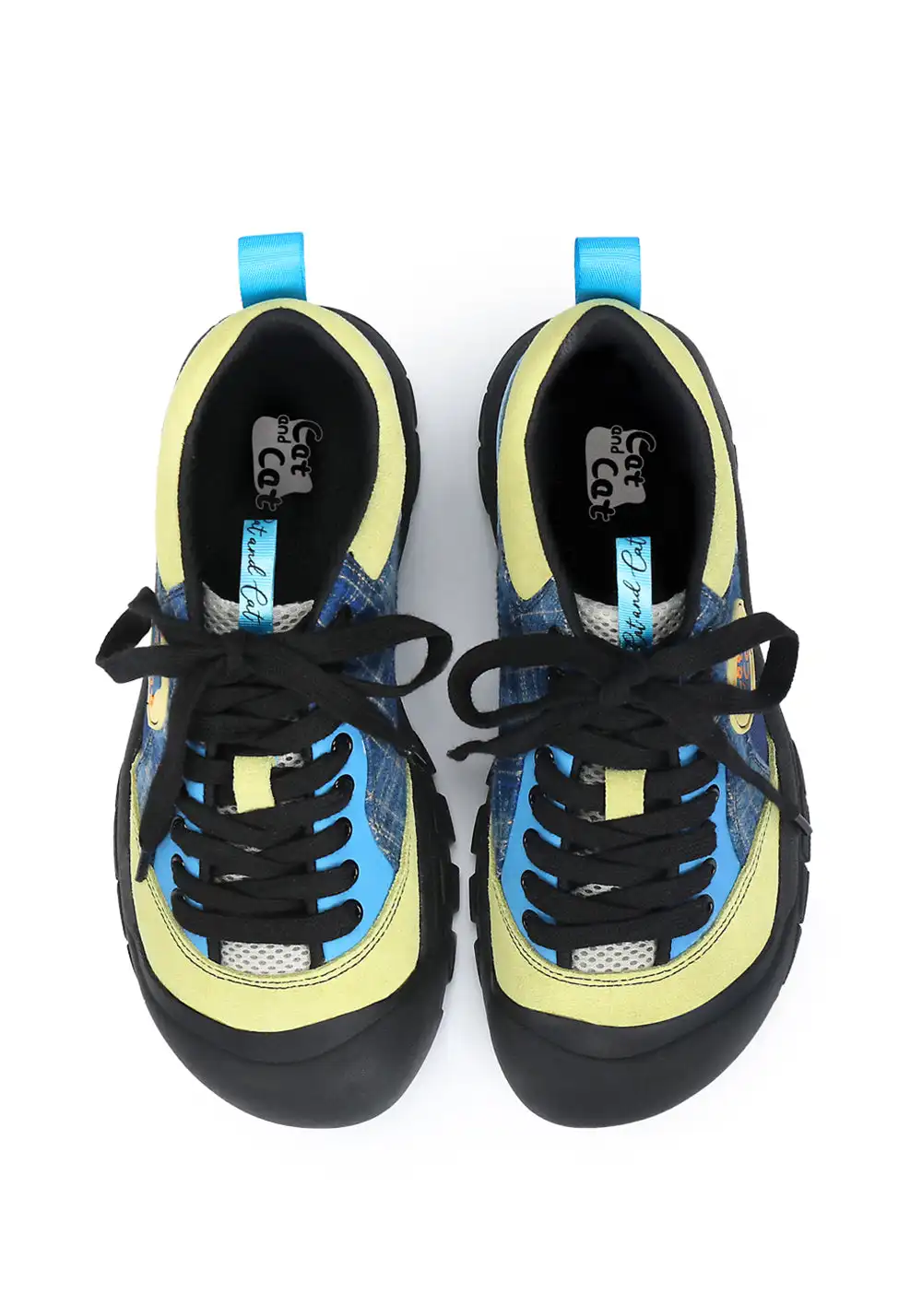 Cat and cat | Thick Sole Lace-Up Casual Sneakers