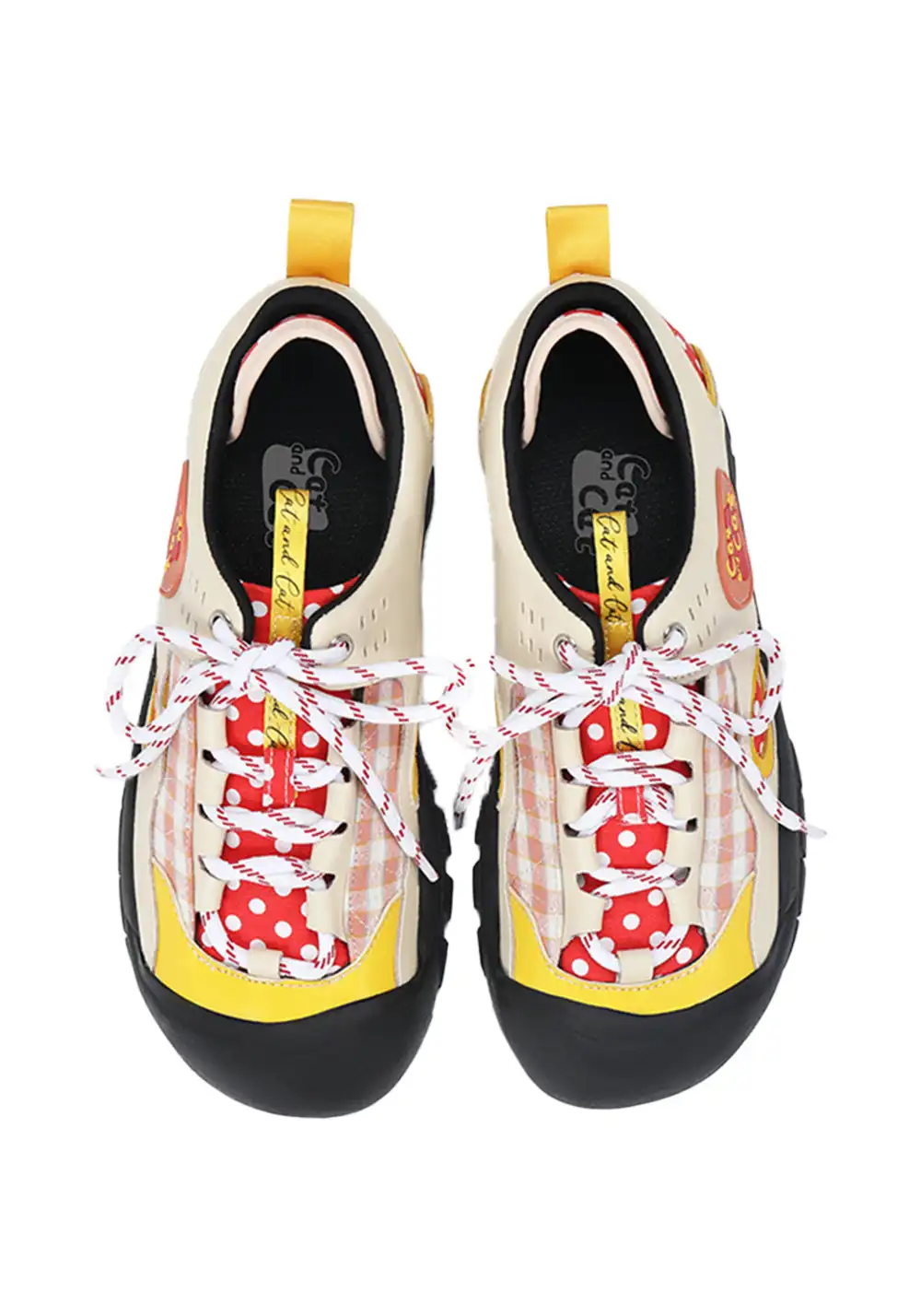 Cat and cat | Chunky Round Toe Lace-Up Sneakers