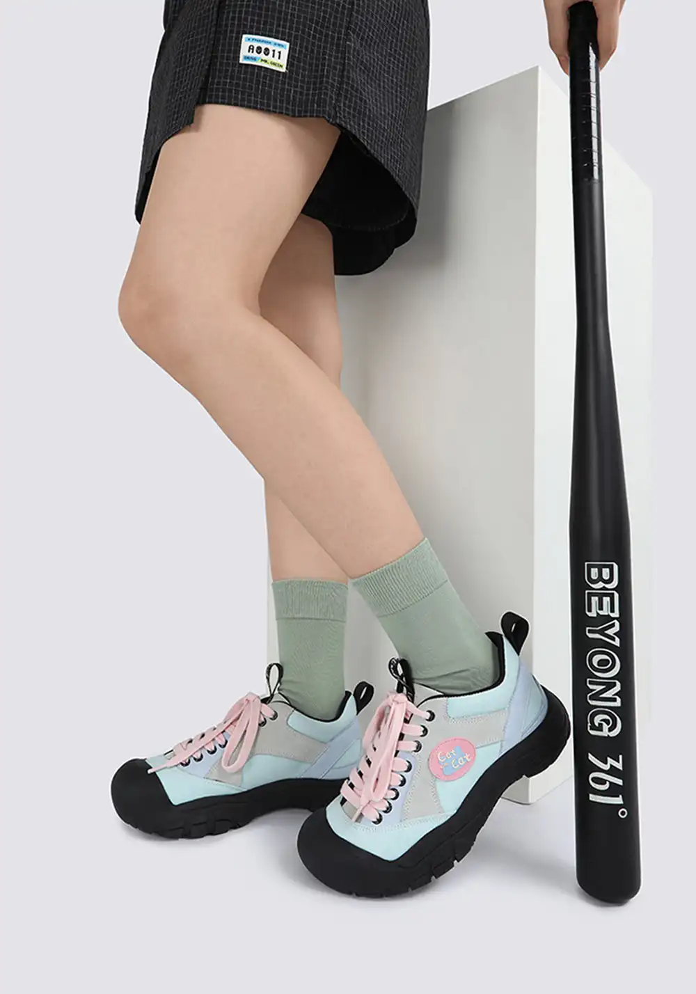 Cat and cat | Round Toe Chunky Sole Casual Sneakers