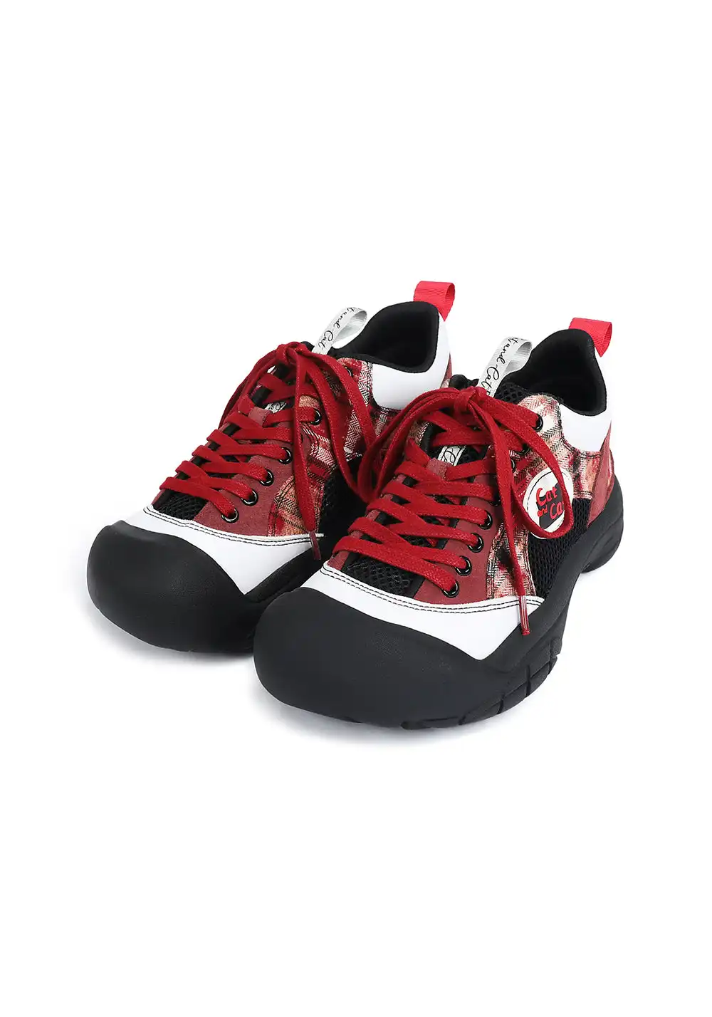Cat and cat | Cute Chunky Round Toe Sports Shoes