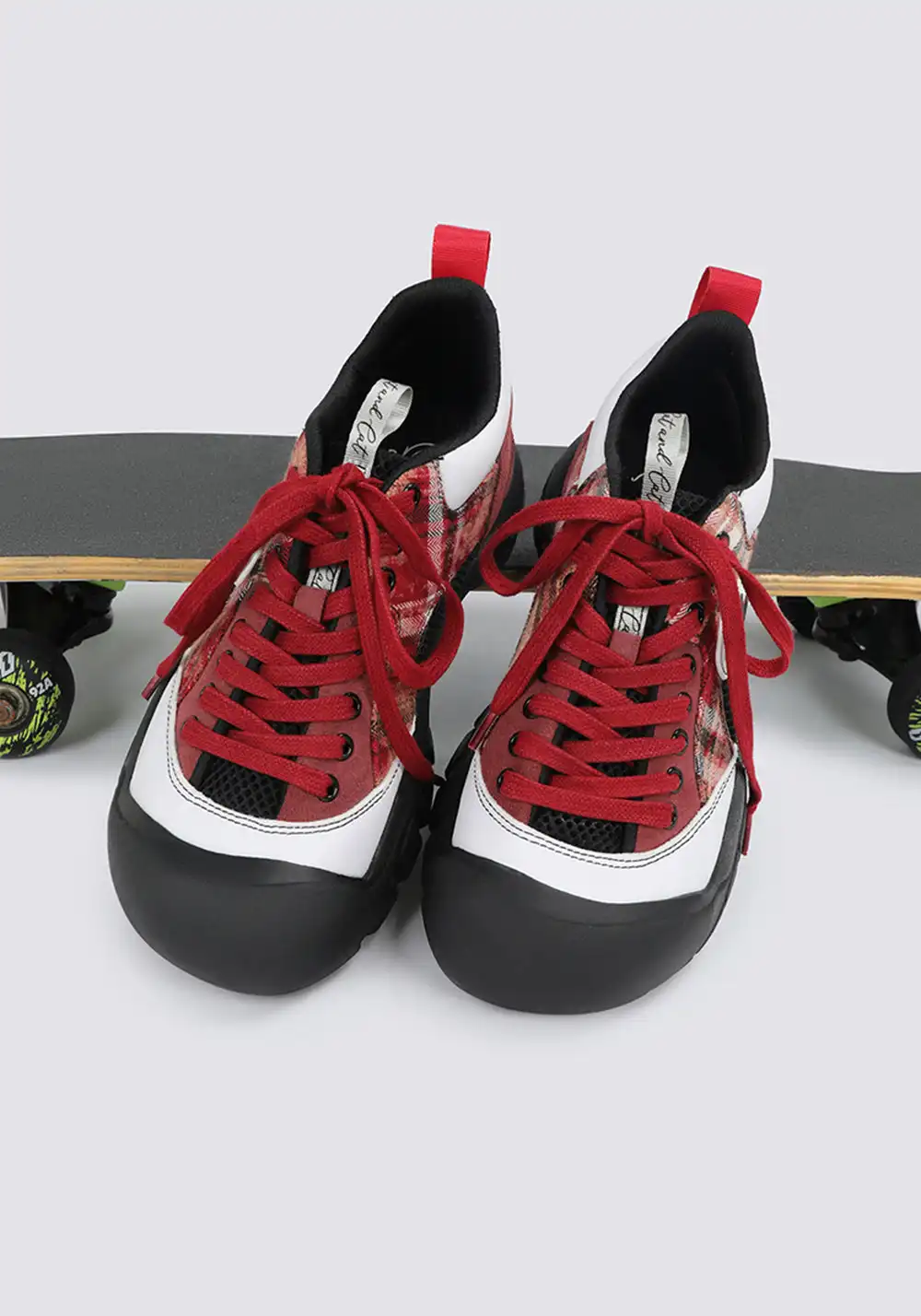 Cat and cat | Cute Chunky Round Toe Sports Shoes