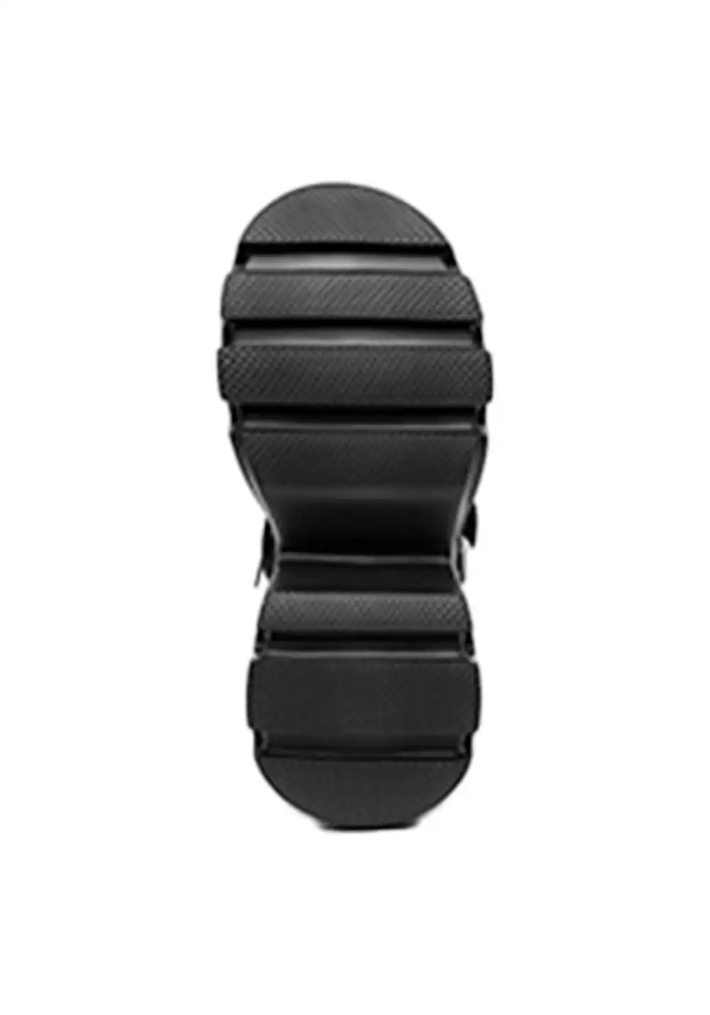 KEDDO│Cut-Out Thick Sole Roman Sandals
