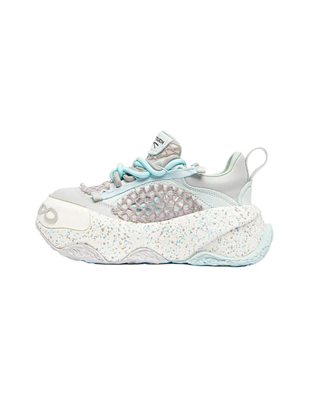 KEDDO│Macaron Chunky Retro Dad Sneakers-Gray