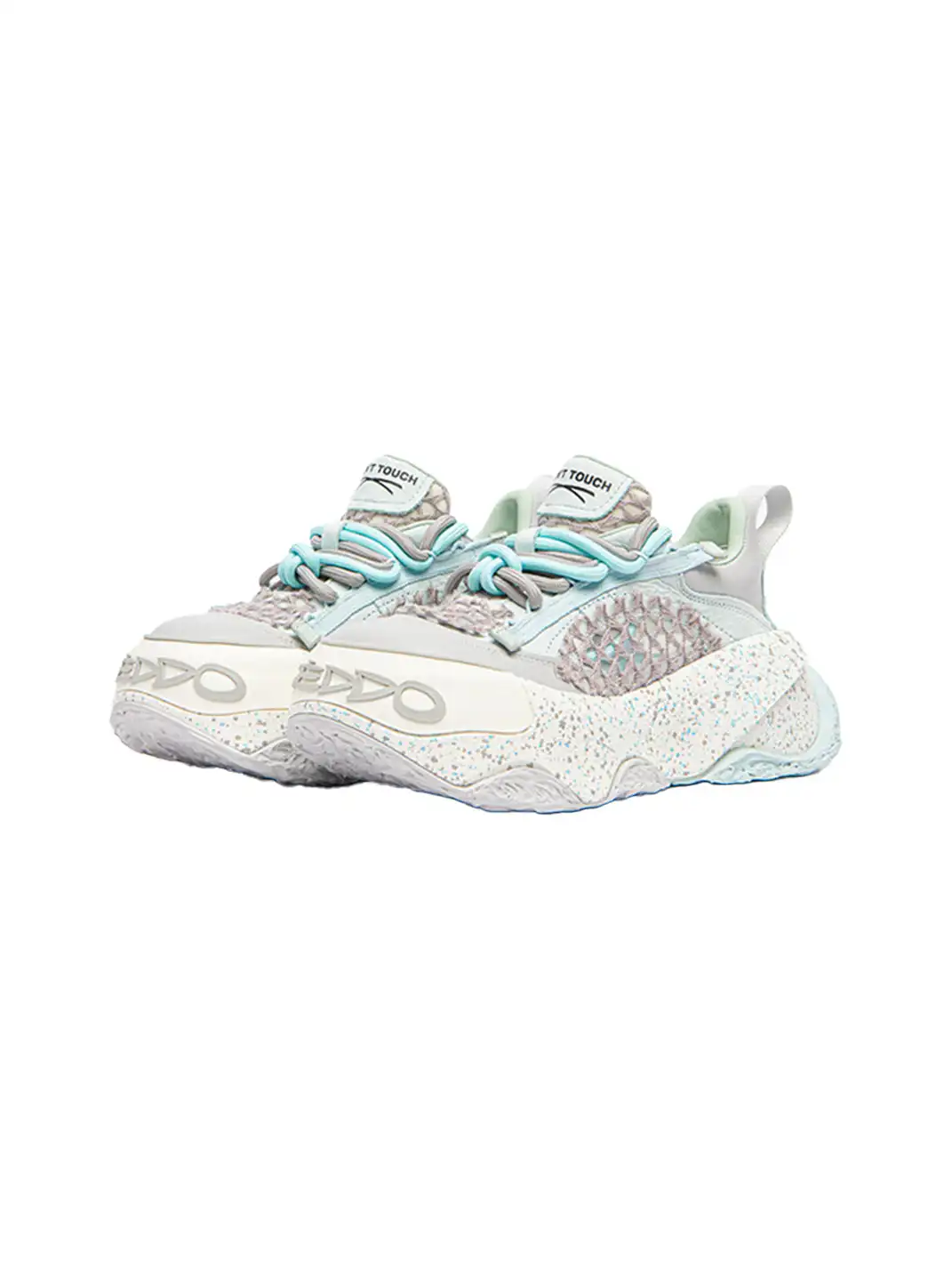 KEDDO│Macaron Chunky Retro Dad Sneakers-Gray