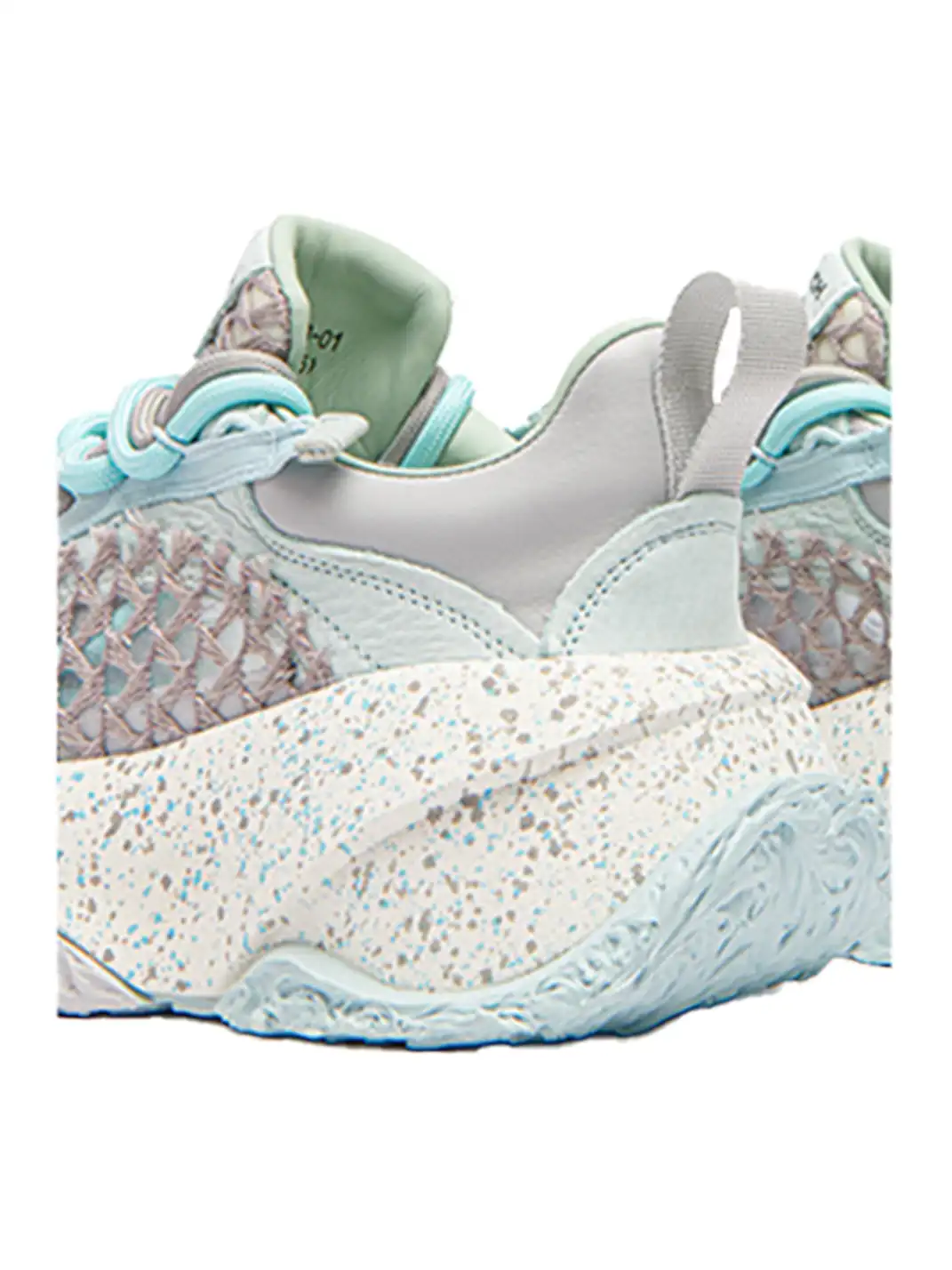 KEDDO│Macaron Chunky Retro Dad Sneakers-Gray