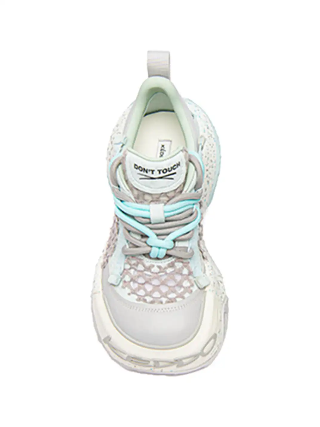 KEDDO│Macaron Chunky Retro Dad Sneakers-Gray