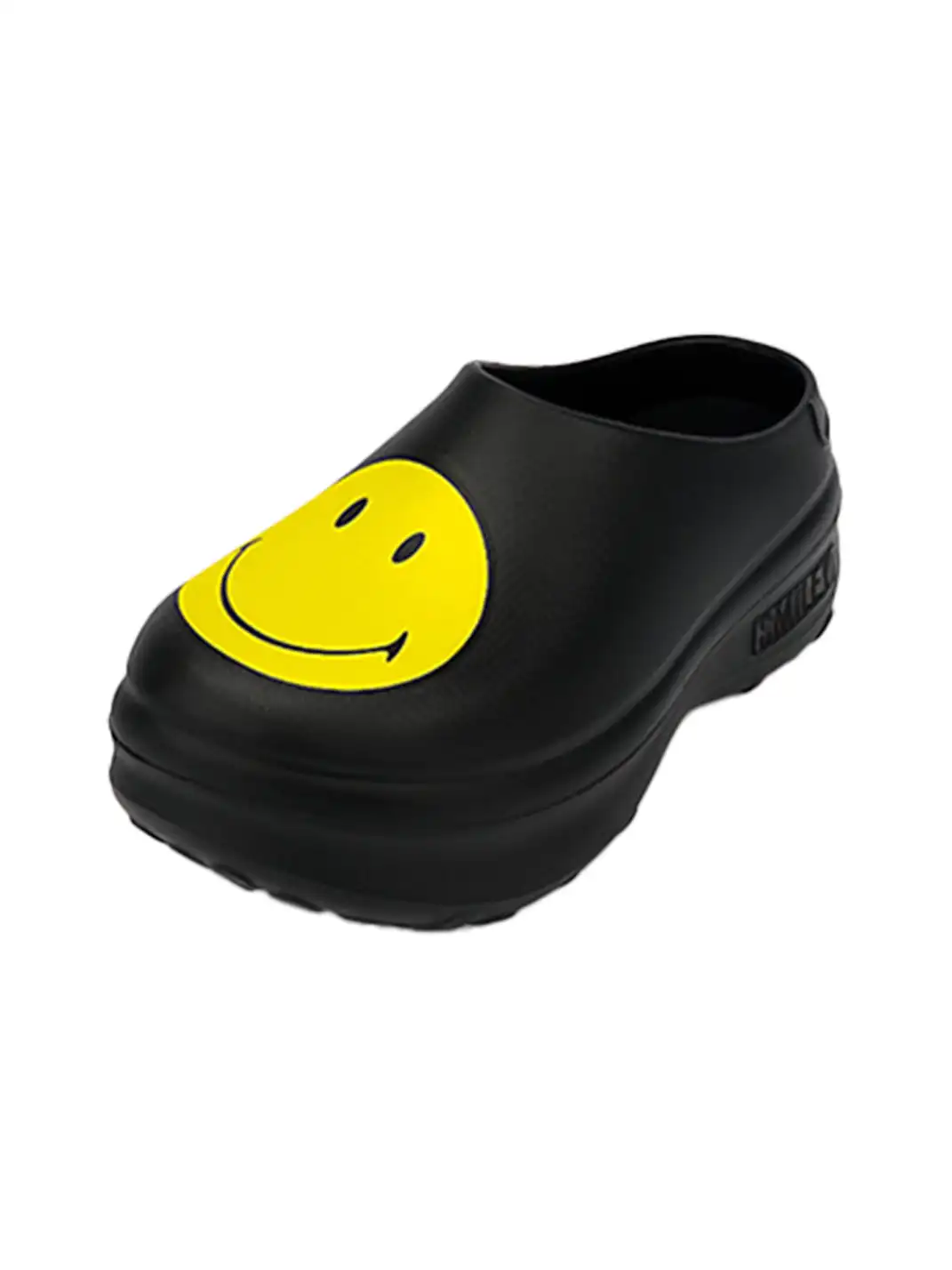 SMILEY | Slip-On Platform Chef Shoes-Black