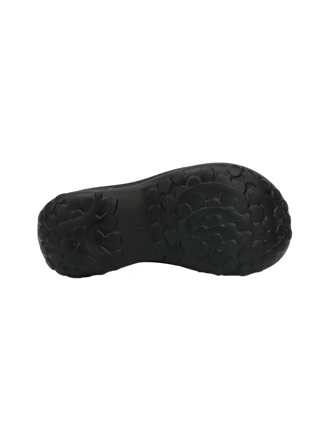 SMILEY | Slip-On Platform Chef Shoes-Black