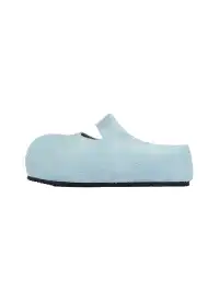 SMILEY | Slip-On Mary Jane Mules-Blue