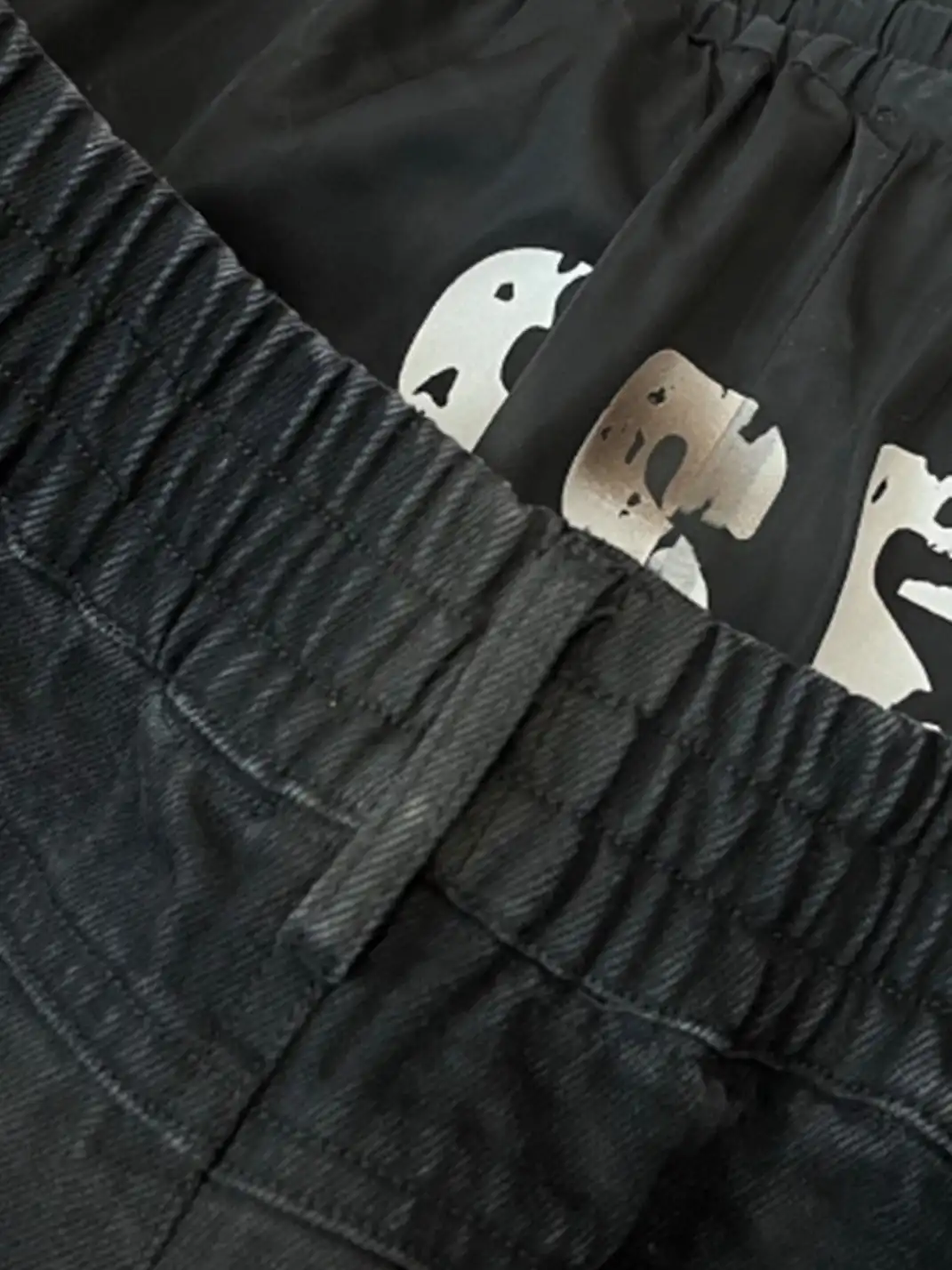 GOJOYJINNI丨Dual Waist Distressed Baggy Jeans