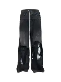 GOJOYJINNI丨Dual Waist Distressed Baggy Jeans