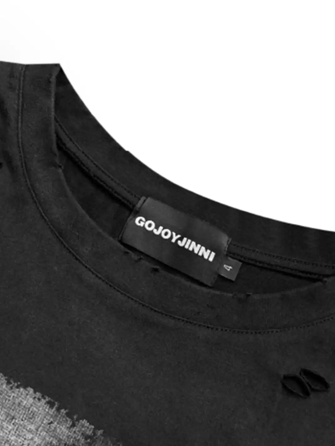 GOJOYJINNI丨Antiwar Print Washed Vintage T-Shirt