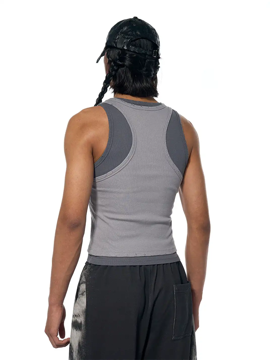 Fourth3ex | Double Layered Tank Top
