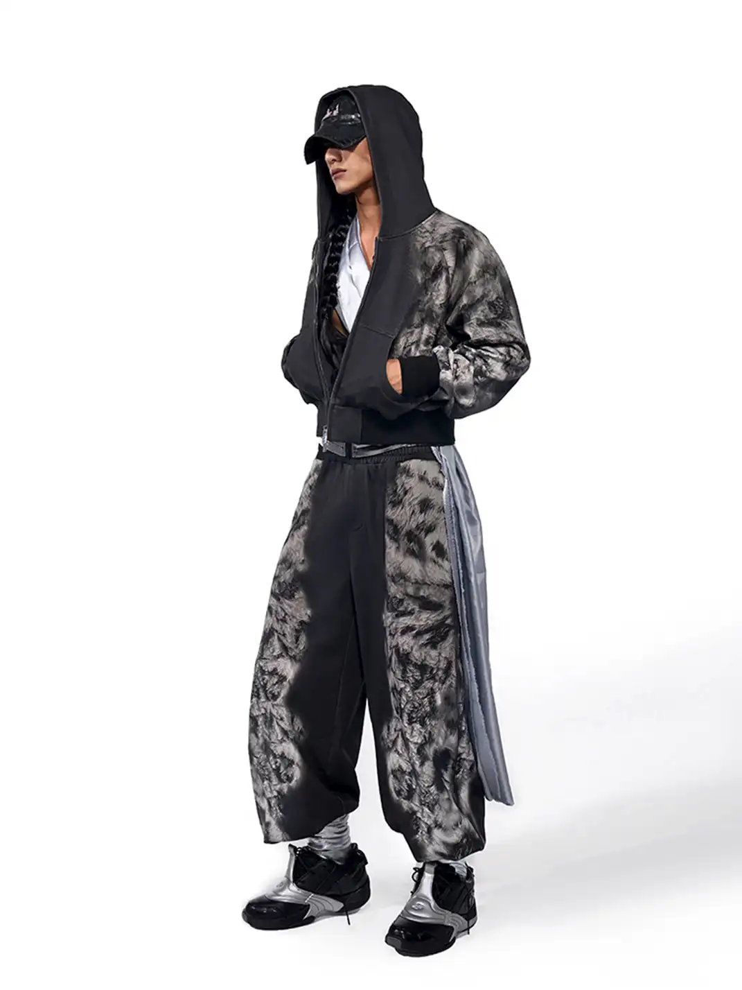 Fourth3ex | Leopard Print Zip Through Hoodie