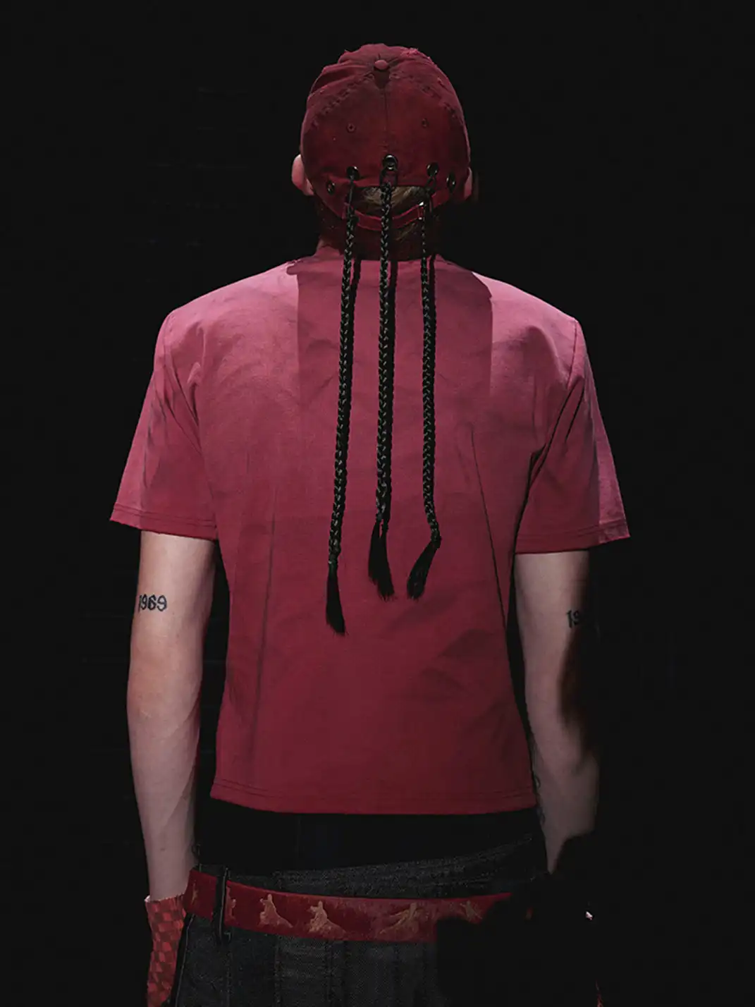 Fourth3ex | Braided Pink Baseball Cap