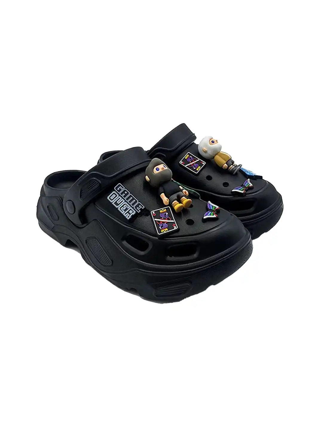 UNFAIR | Platform Hole Slides EVA Couple Sandals