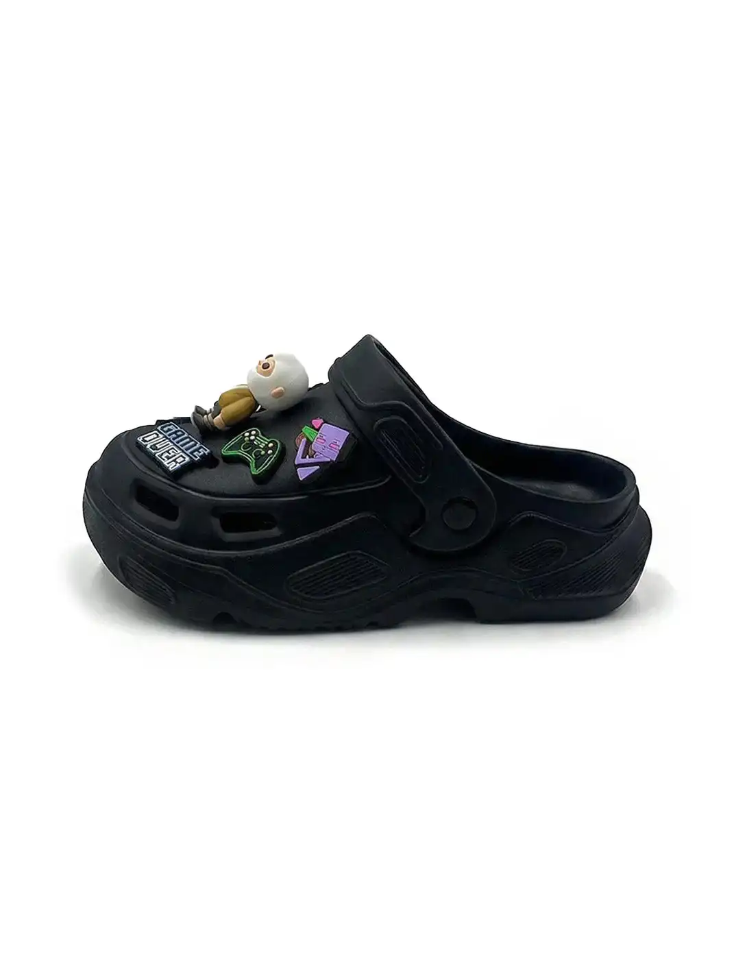 UNFAIR | Platform Hole Slides EVA Couple Sandals