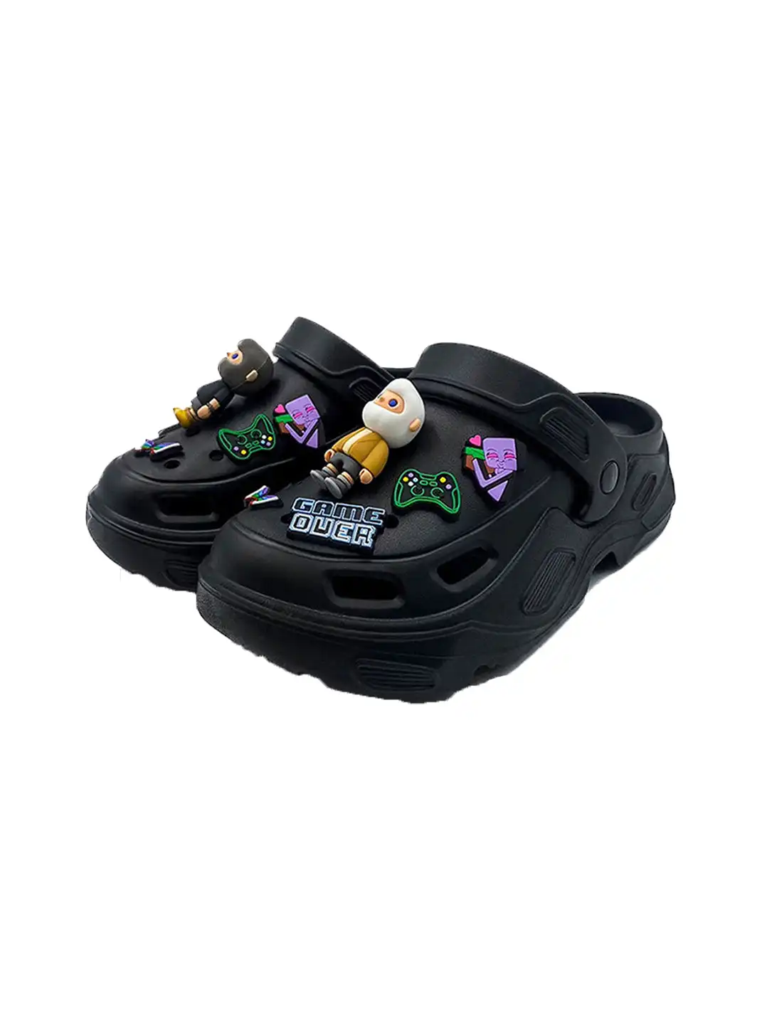 UNFAIR | Platform Hole Slides EVA Couple Sandals