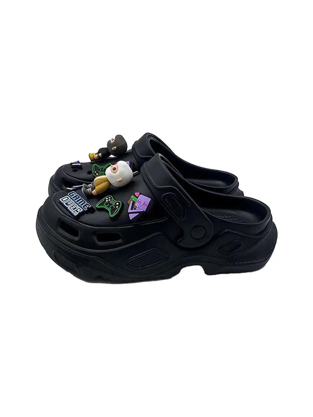 UNFAIR | Platform Hole Slides EVA Couple Sandals
