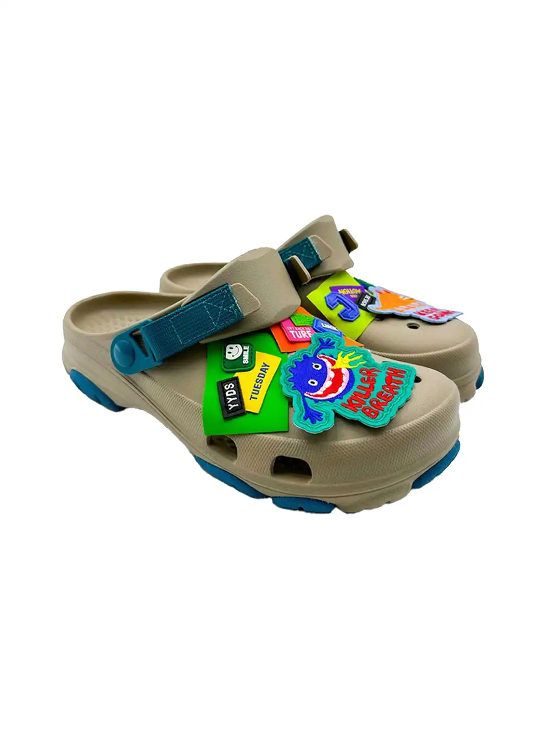 UNFAIR | Chunky Covered-Toe Beach EVA Clogs