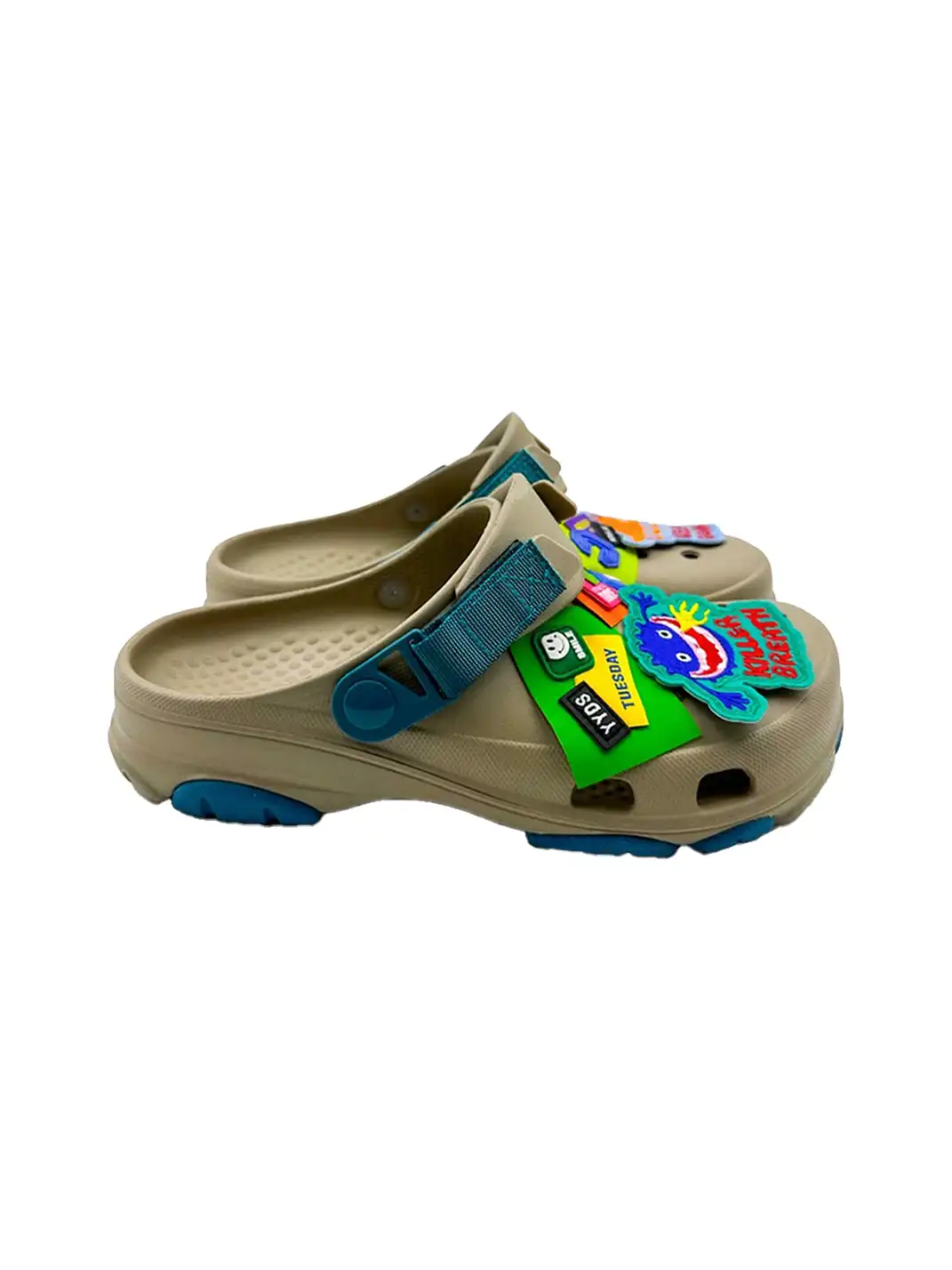 UNFAIR | Chunky Covered-Toe Beach EVA Clogs