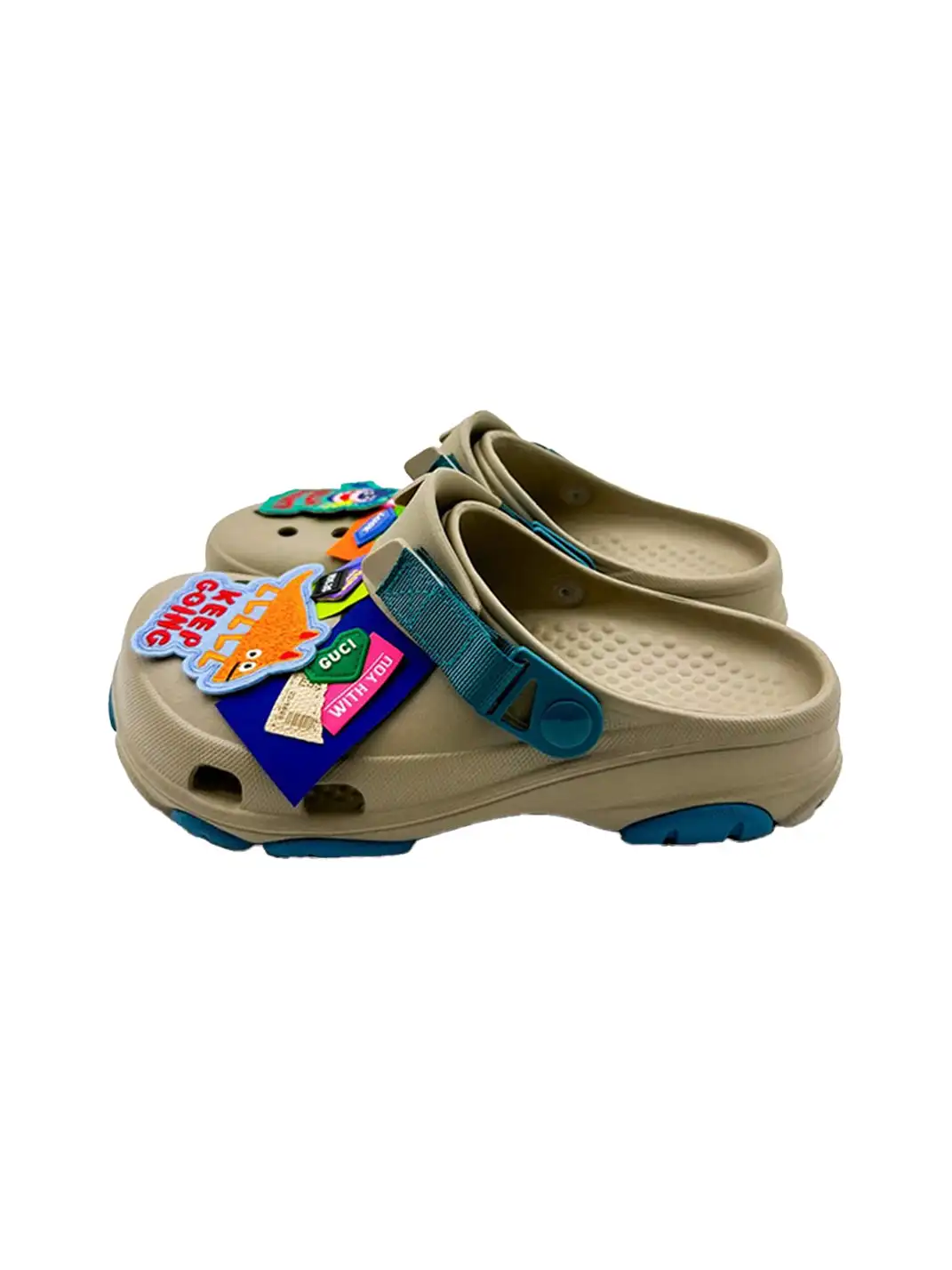 UNFAIR | Chunky Covered-Toe Beach EVA Clogs