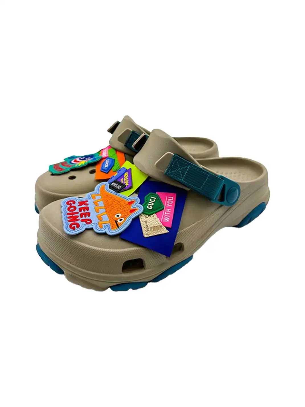 UNFAIR | Chunky Covered-Toe Beach EVA Clogs