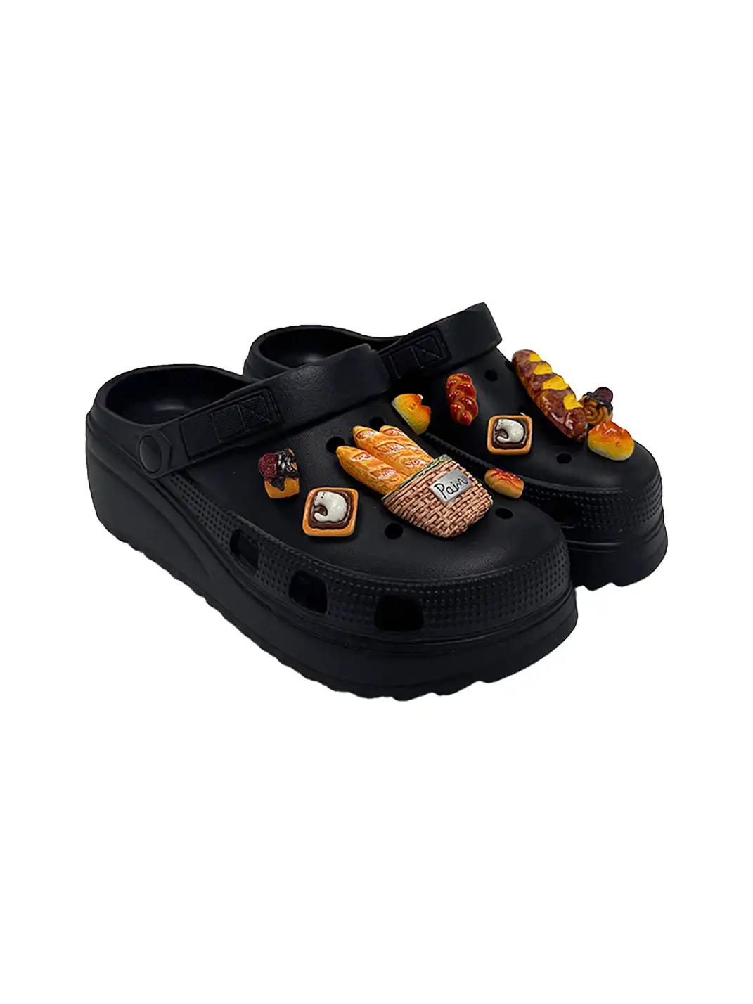 UNFAIR | Baguette EVA Platform Hole Sandals