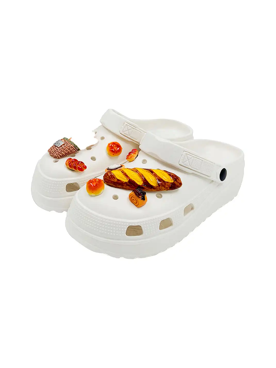 UNFAIR | Baguette EVA Platform Hole Sandals
