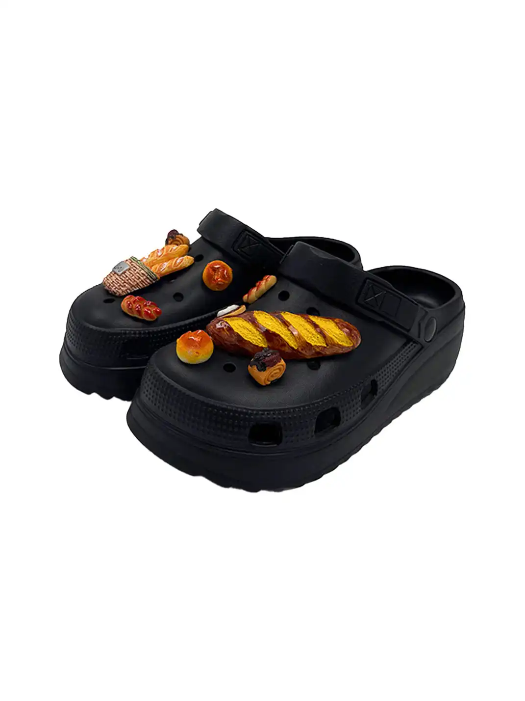 UNFAIR | Baguette EVA Platform Hole Sandals