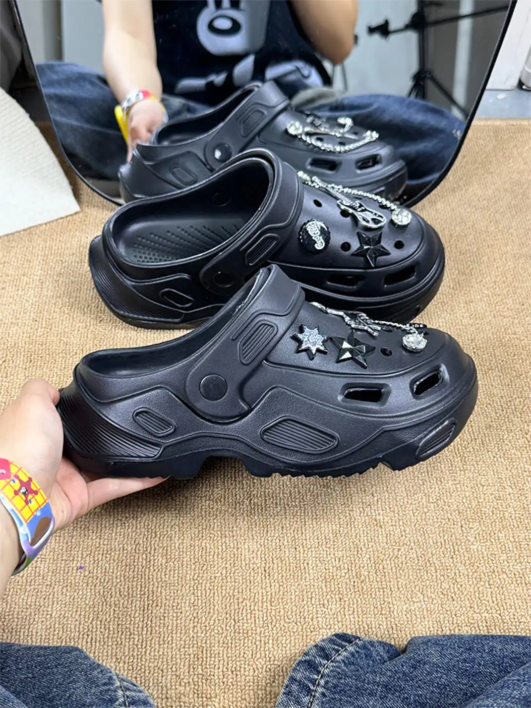 UNFAIR | Rock Style Chunky EVA Beach Clogs