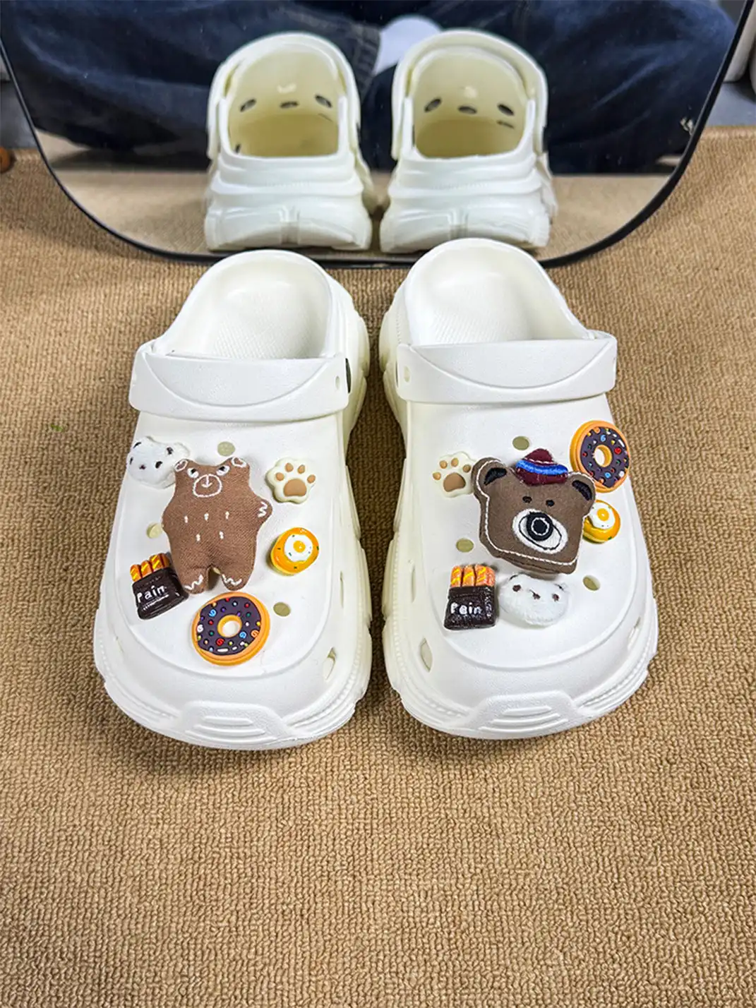 UNFAIR | Bear Cookie EVA Covered Platform Sandals