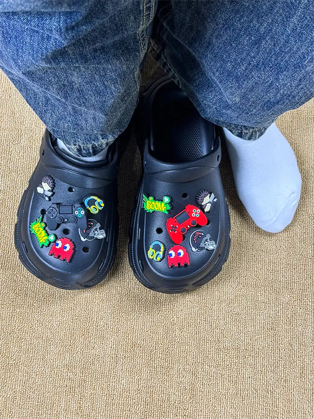 UNFAIR | Gamer EVA Covered-Toe Couple Clogs