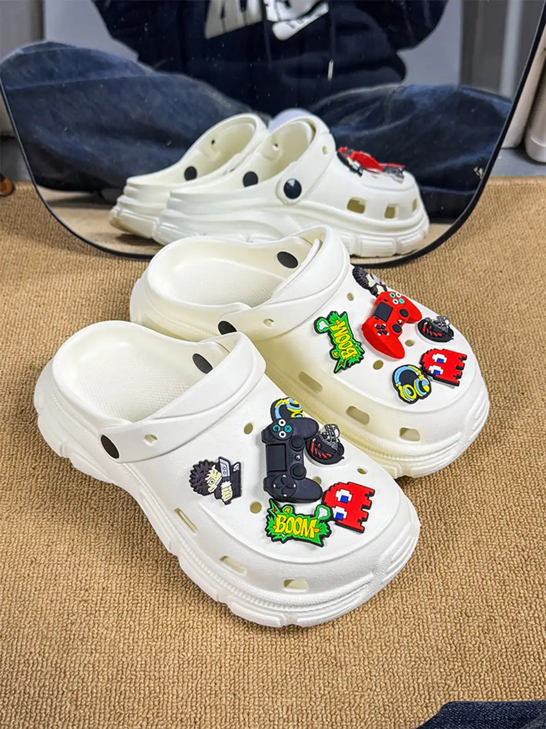 UNFAIR | Gamer EVA Covered-Toe Couple Clogs