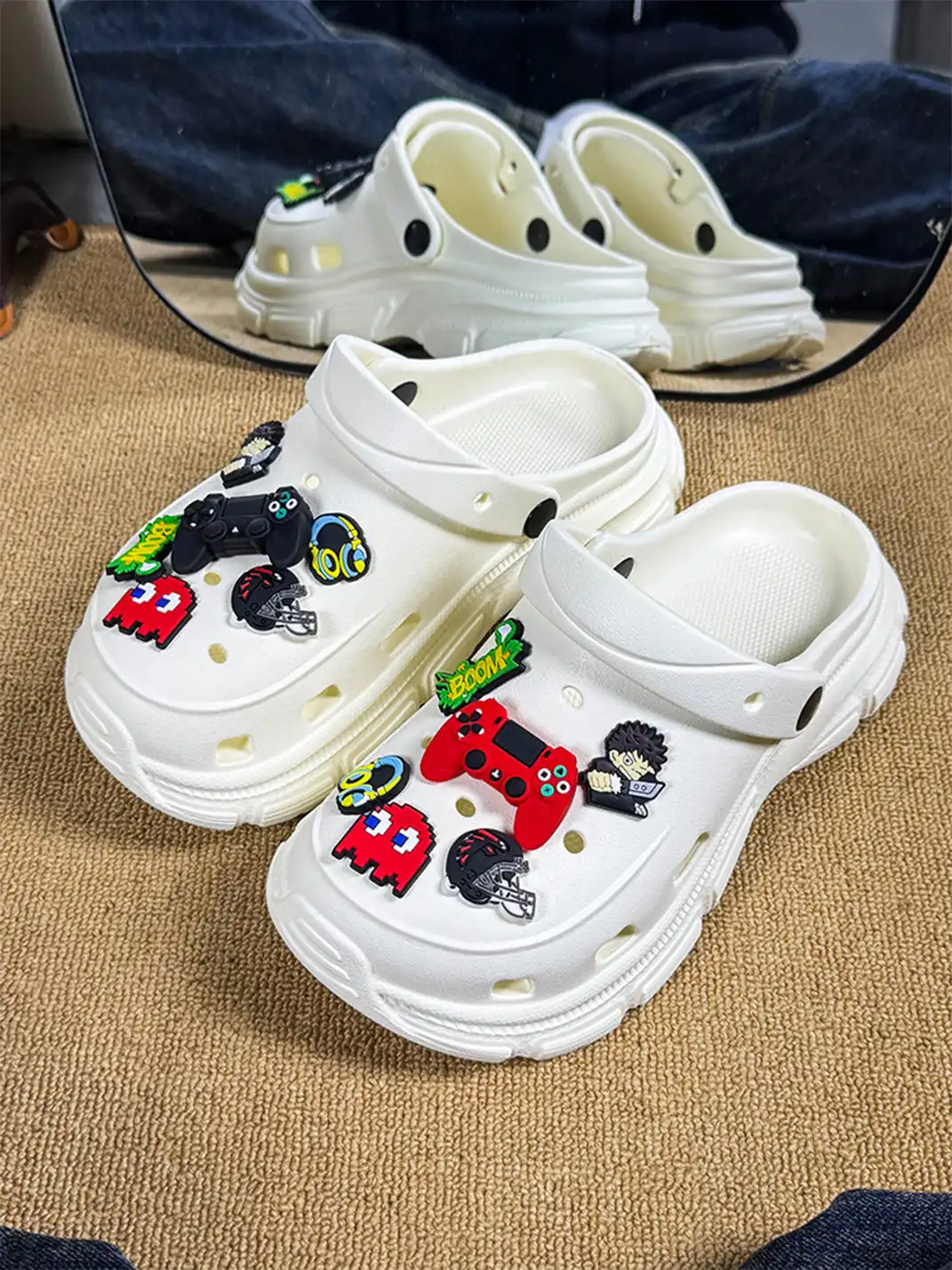 UNFAIR | Gamer EVA Covered-Toe Couple Clogs