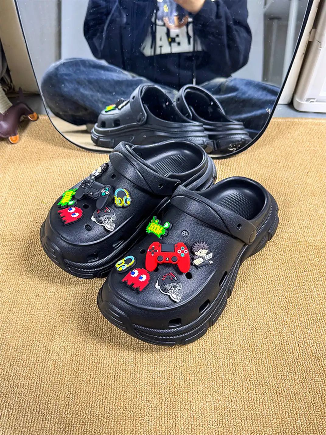 UNFAIR | Gamer EVA Covered-Toe Couple Clogs