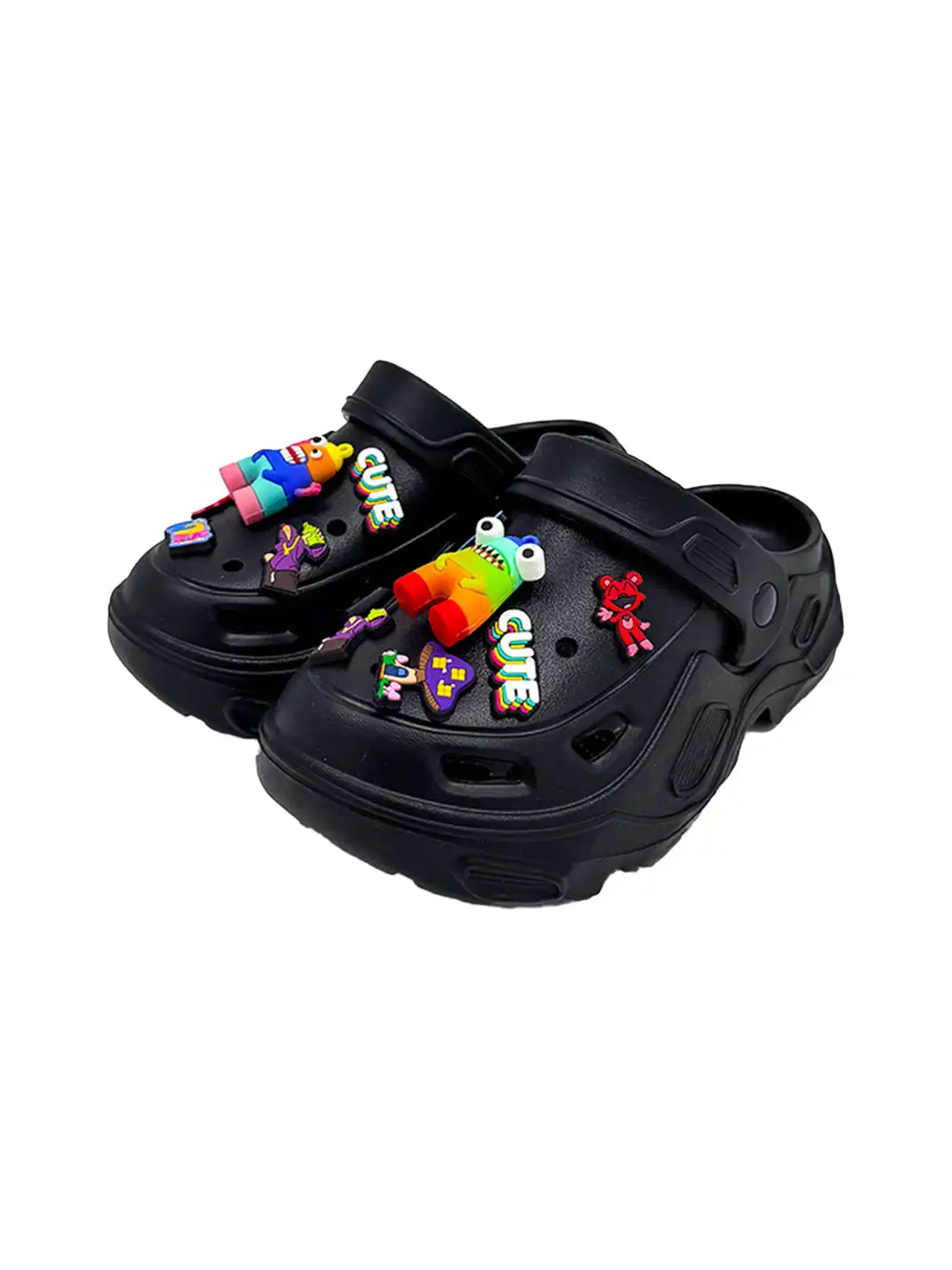 UNFAIR | Rainbow Monster EVA Platform Couple Slides