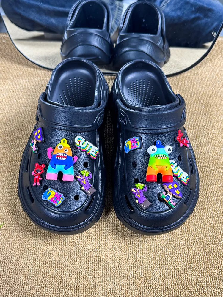 UNFAIR | Rainbow Monster EVA Platform Couple Slides