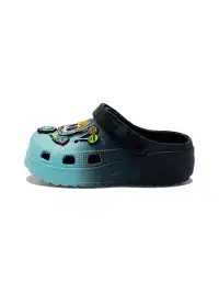 UNFAIR | Skull EVA Platform Covered-Toe Beach Clogs