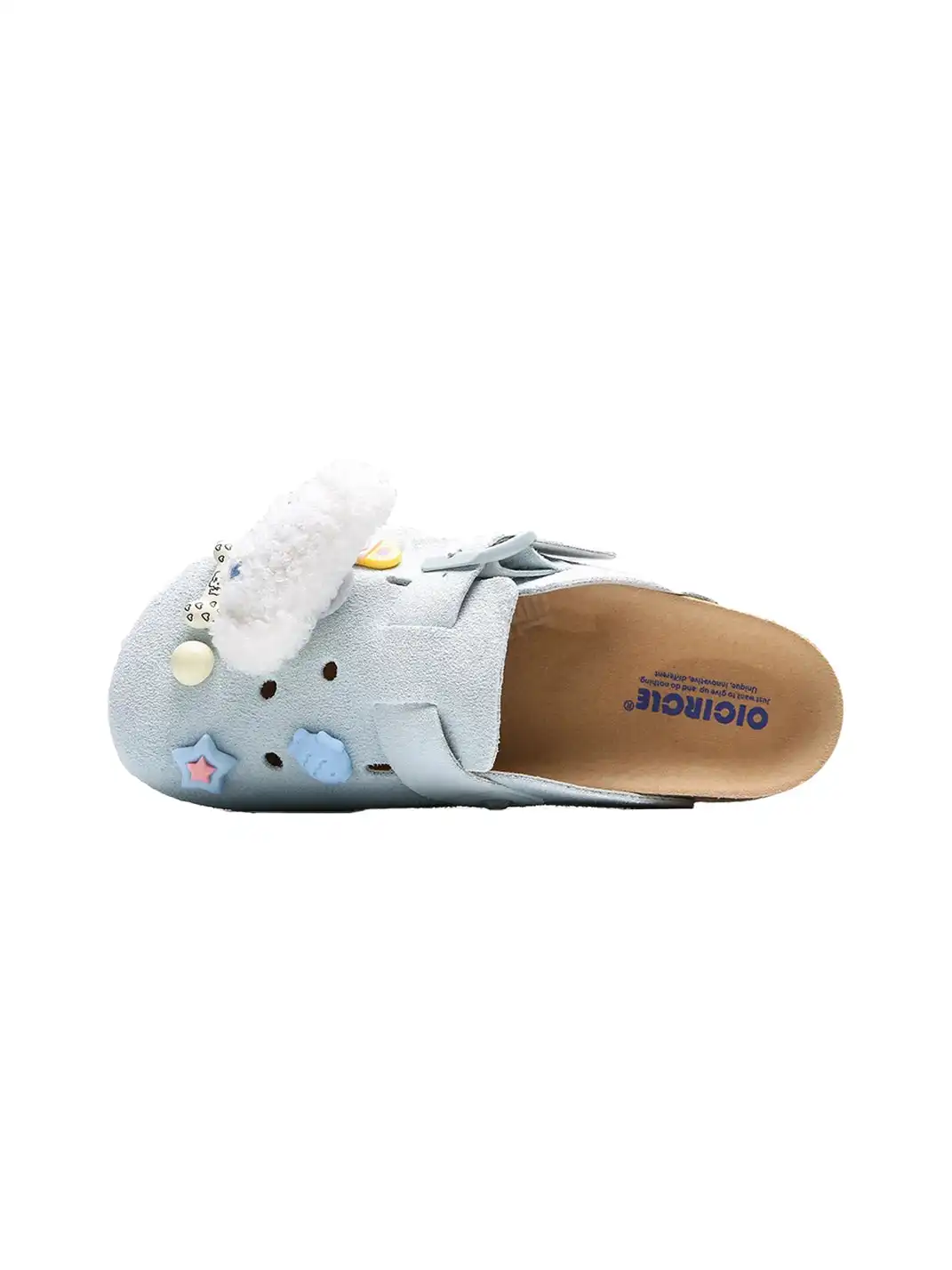 OICIRCLE | Cute Birken Clogs Japanese Style Mules-Blue