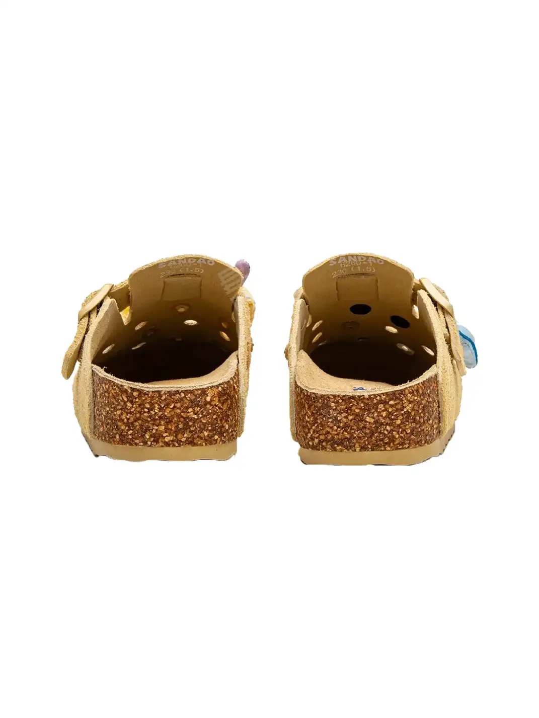 OICIRCLE | Cute Birken Clogs Japanese Style Mules-Yellow