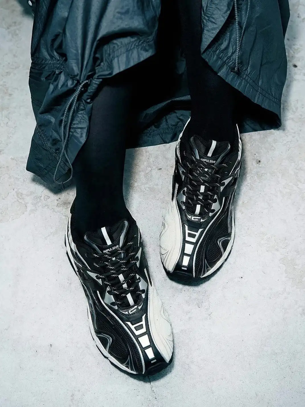 NEXT IMPULSIVE | D-Track Techwear Trainer -YINGYANG