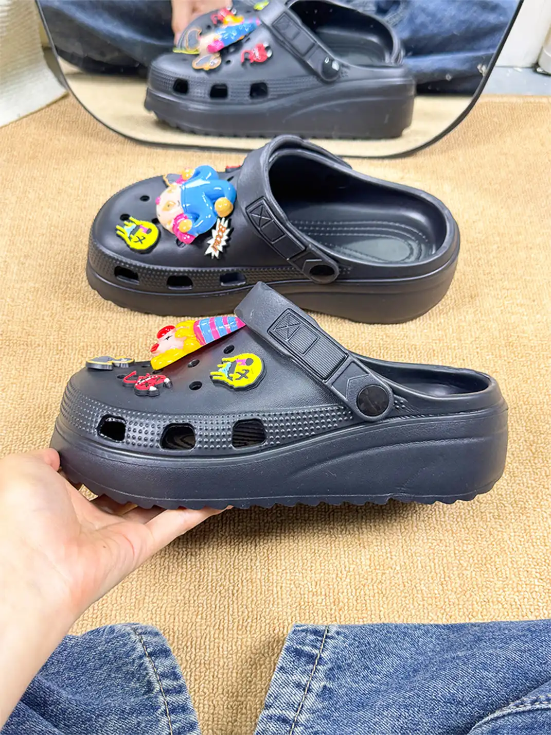 UNFAIR | Men's EVA Clogs Thick Sole Slip-On Shoes