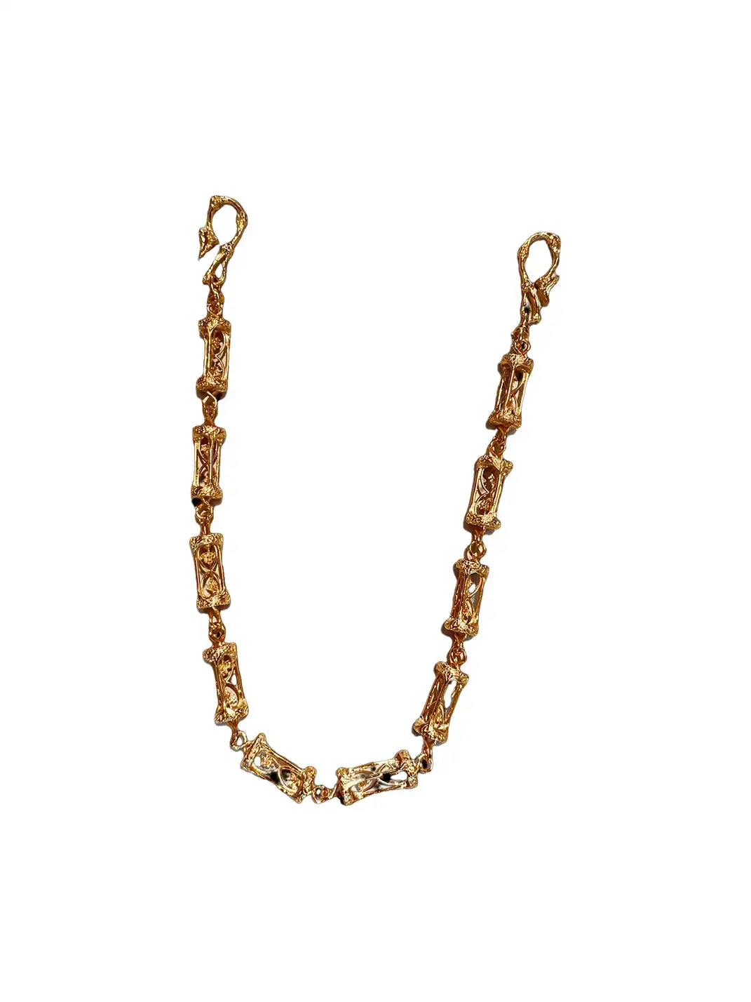 ANONYM | Hourglass Chains 22K Gold Pants Chain