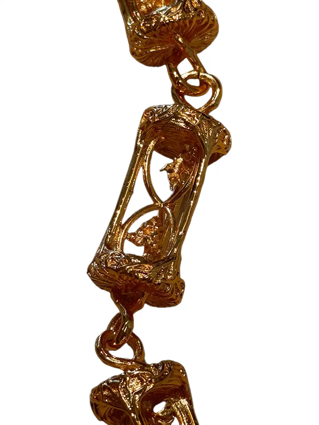 ANONYM | Hourglass Chains 22K Gold Pants Chain