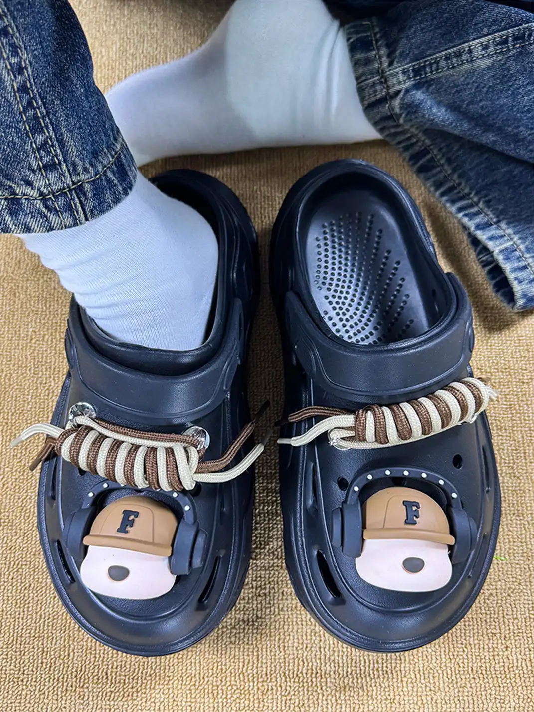 UNFAIR | Headphone Design Clogs EVA Platform Sandals