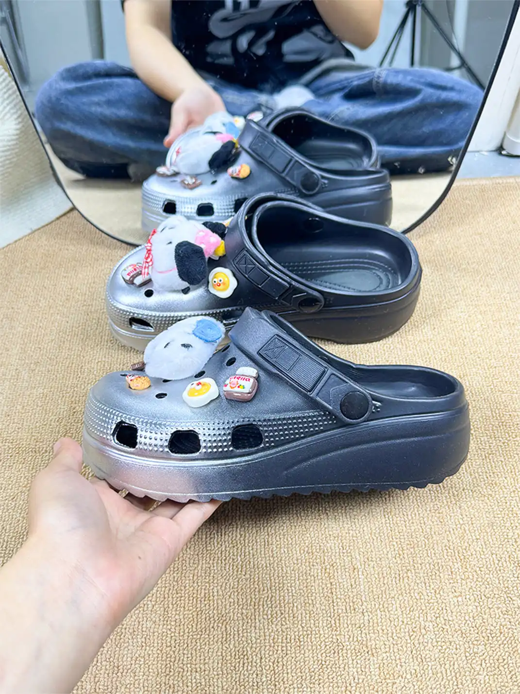 UNFAIR | Funny Thick Sole Clogs for Couples Outdoor